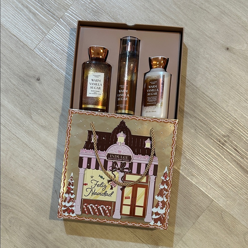 Bath & Body Works Warm Vanilla Sugar Trio Set
